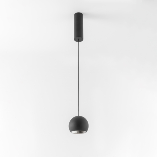 [MDL-14230032] Marbul Suspended 109 1x LED 2700K Trailing Edge DI Black Structure