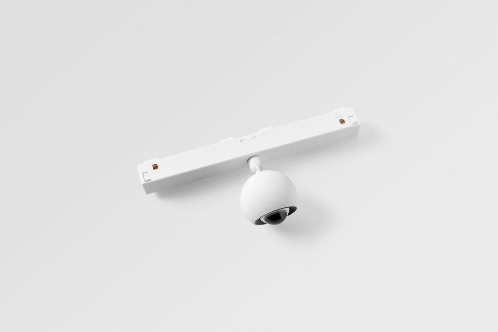 Marbulito Track 48V Adjustable 41 1x LED 2700K Medium 1-10V White Structure