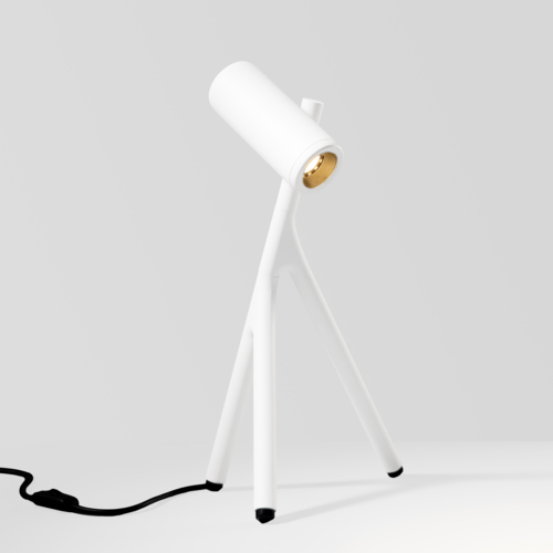 [MDL-12730009] Medard Desk Adjustable 70 1x LED GU10 2700K Medium Leading Edge White Structure
