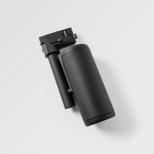 Medard Track 230V Adjustable 70 1x LED 2700K Flood Trailing Edge DI Black Structure