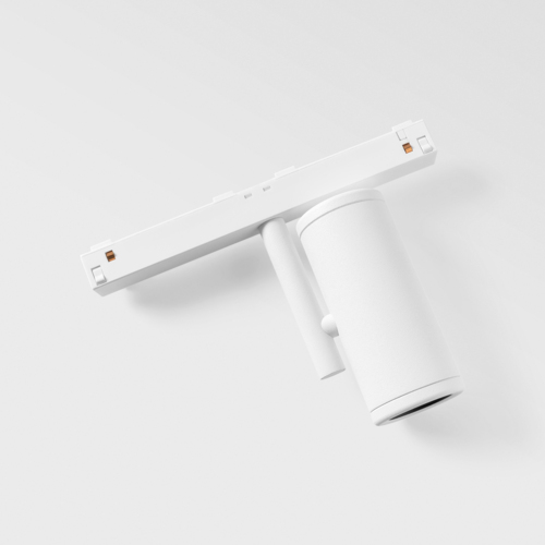 [MDL-13430209] Medard Track 48V Adjustable 42 1x LED 2700K Flood 1-10V White Structure