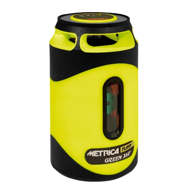 [VSA-MET614356] Metrica Kruislijnlaser Flash 360° groen