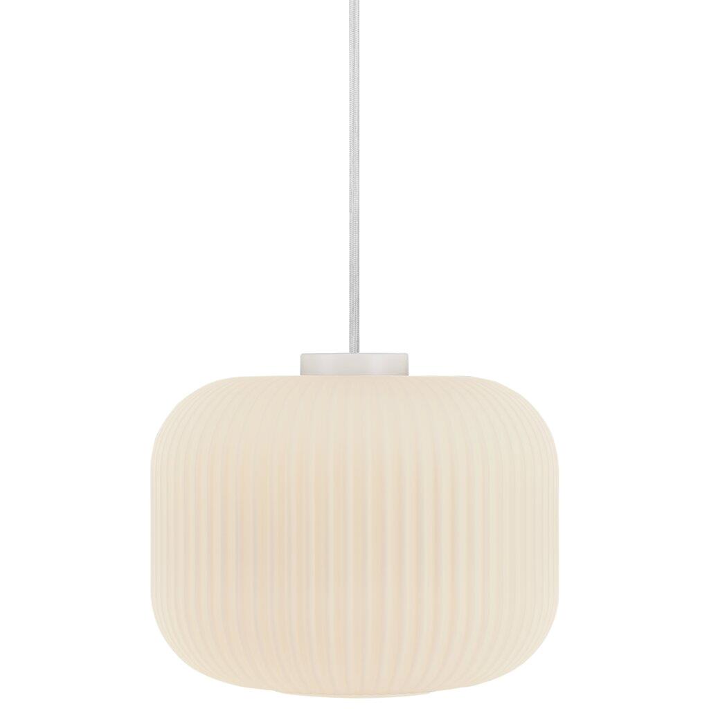 Milford 30 - Hanglamp - Opaal Wit - E27