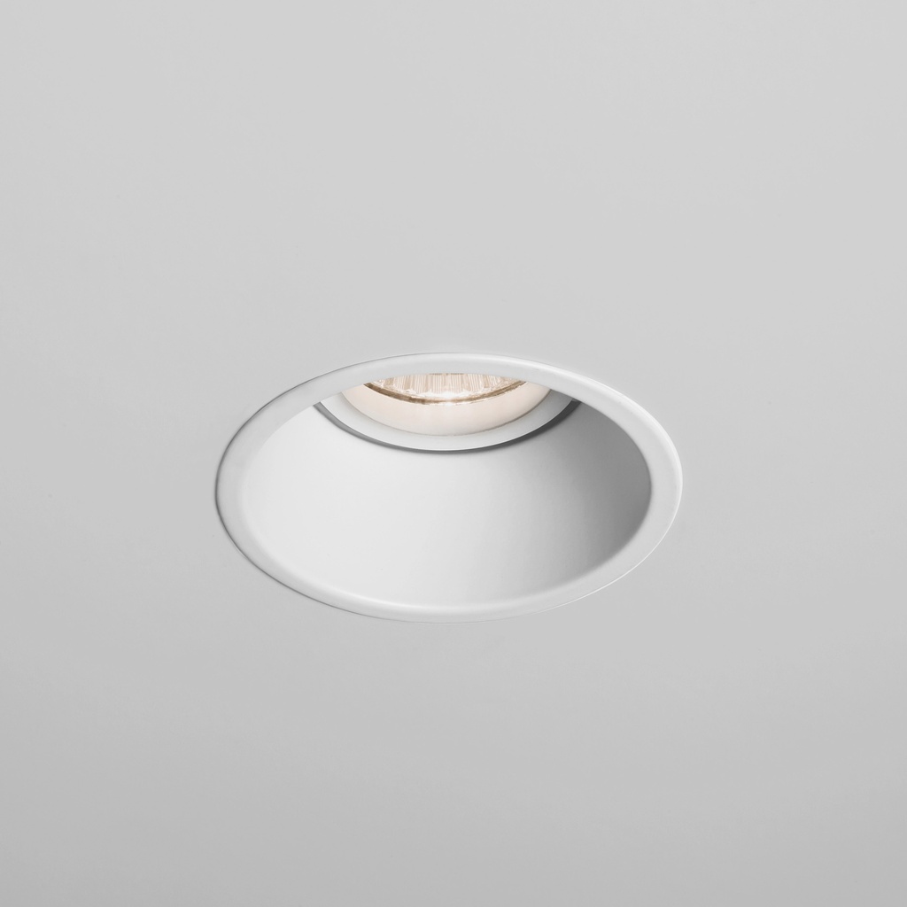 Minima Round Fixed Matt White