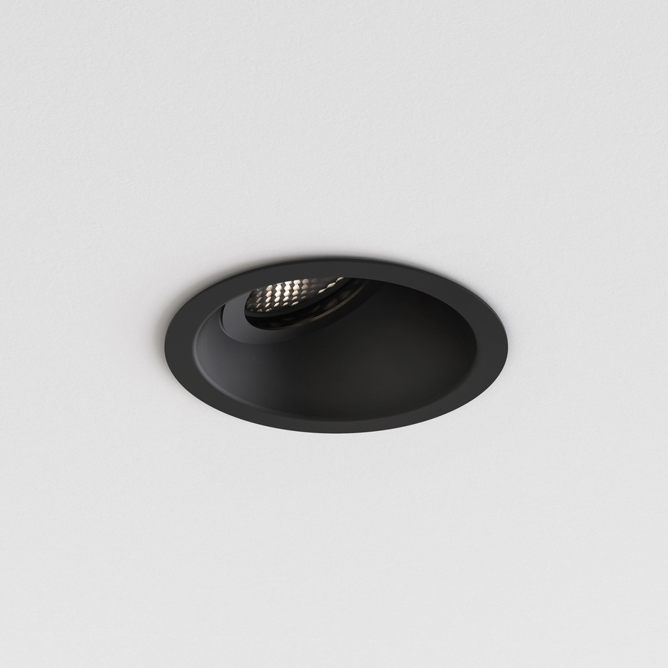 [AST-1249037] Minima Slimline 25 Fire-Rated IP65 Matt Black