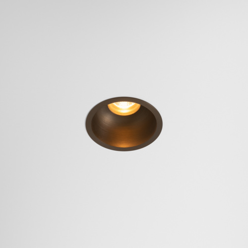 Minude Recessed 56 1x IP54 LED 2700K Medium DE Bronze Brushed Anodised