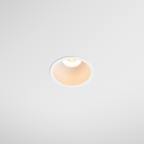 Minude Recessed 56 1x IP54 LED 2700K Medium DE White Structure
