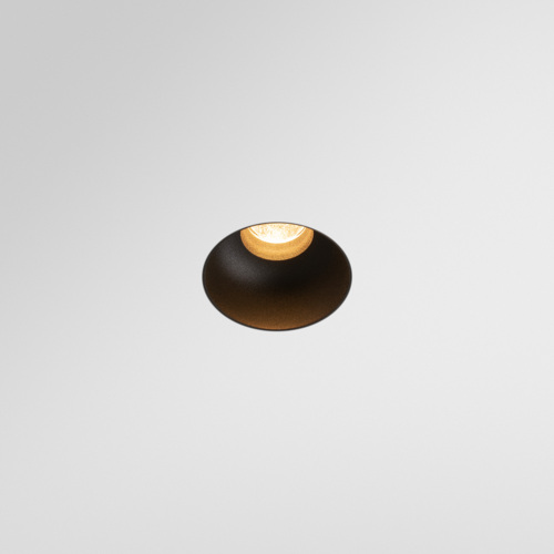 Minude Recessed Trimless 49 1x IP54 LED 2700K Medium DE Black Structure