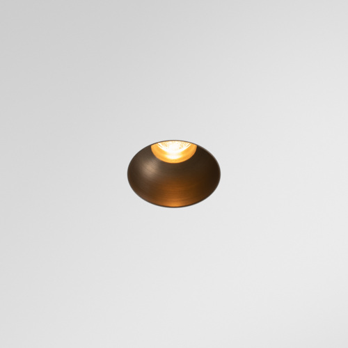 Minude Recessed Trimless 49 1x IP54 LED 2700K Medium DE Bronze Brushed Anodised