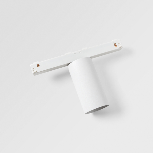 Minude Track 48V Adjustable 45 1x LED 2700K Medium 1-10V White Structure