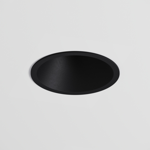 [MDL-53780036] Modest Recessed 74 1x IP55 LED 1800-3000K WD Medium DE Black Structure