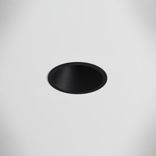 Modest Recessed 74 1x IP55 LED 2700K Medium DE Black Structure