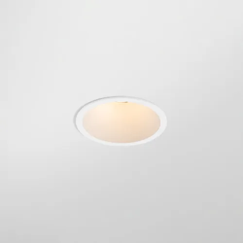 Modest Recessed 74 1x IP55 LED 2700K Medium DE White Structure