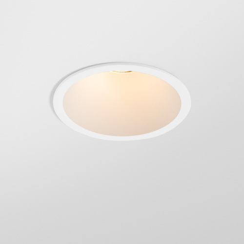 Modest Recessed 74 1x IP55 LED 3000K Medium DE White Structure