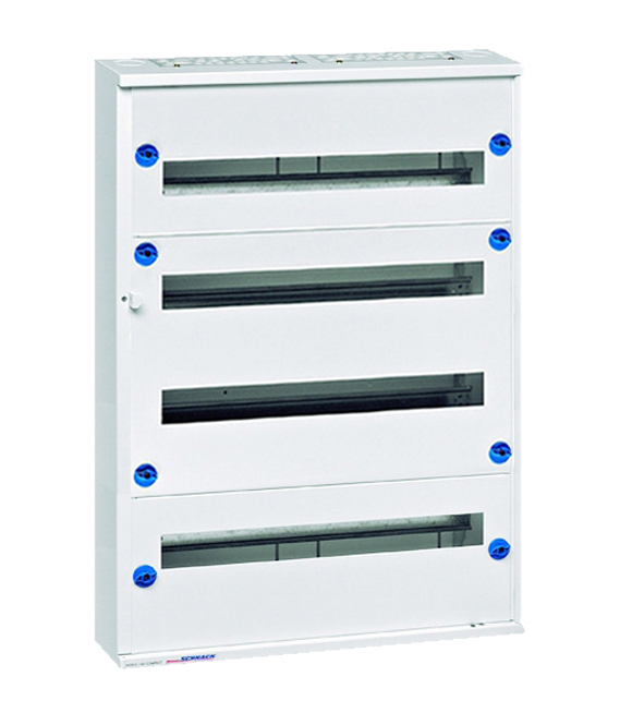 Modul 160 Opbouwkast IP30 4x24MOD 96MOD zonder deur