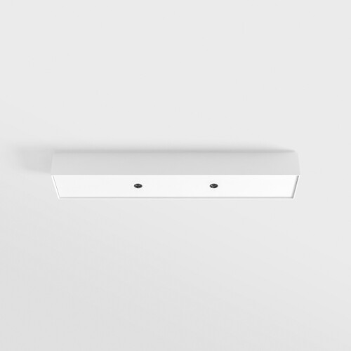 Modupoint Square Surface 320X58 2x Jack DALI/Push-Dim DI 500mA White Structure