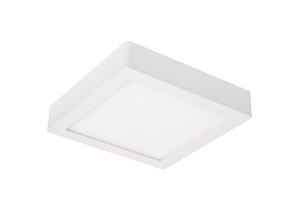 Moon opbouwtoestel - Square 240 x 240mm - 18W - wit - 3000K