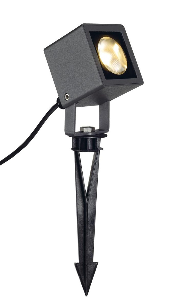 [SLV-231035] NAUTILUS, outdoor grondpinarmatuur, LED, 3000K, IP65, hoekig, antraciet, 9W