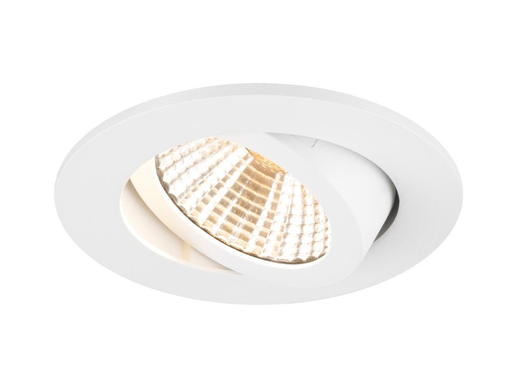 NEW TRIA® 68, plafondinbouwarmatuur, 2700K, 38°, IP 20, rond, wit