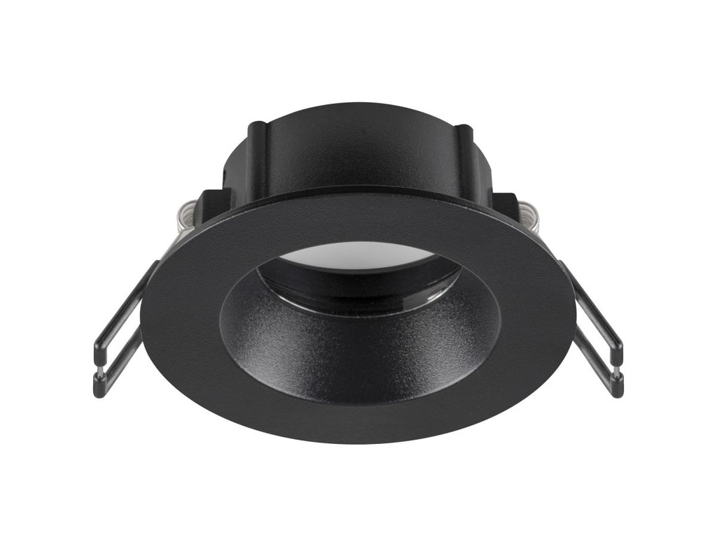 NEW TRIA® 68, ring voor plafondinbouw, D: 8.2 H: 3.4 cm, IP 65, zwart