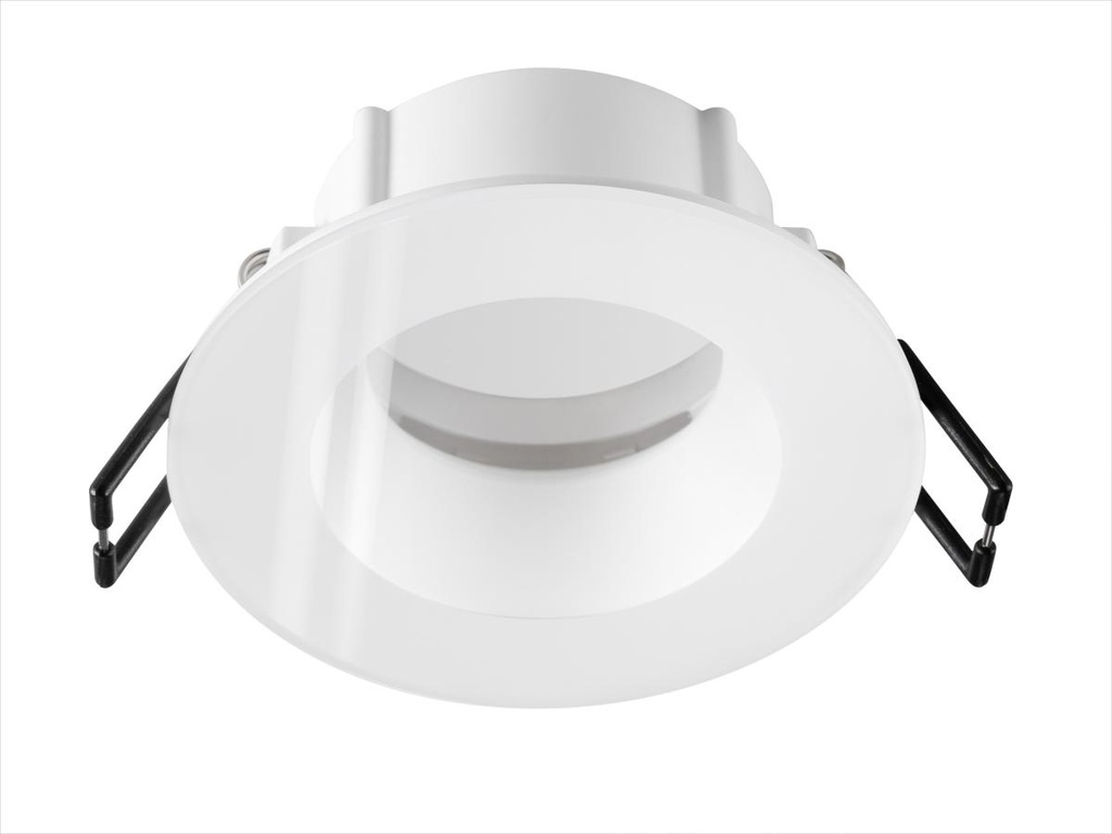 NEW TRIA® 68, ring voor plafondinbouw, D: 8.3 H: 3.55 cm, IP 65, incl. glas, wit