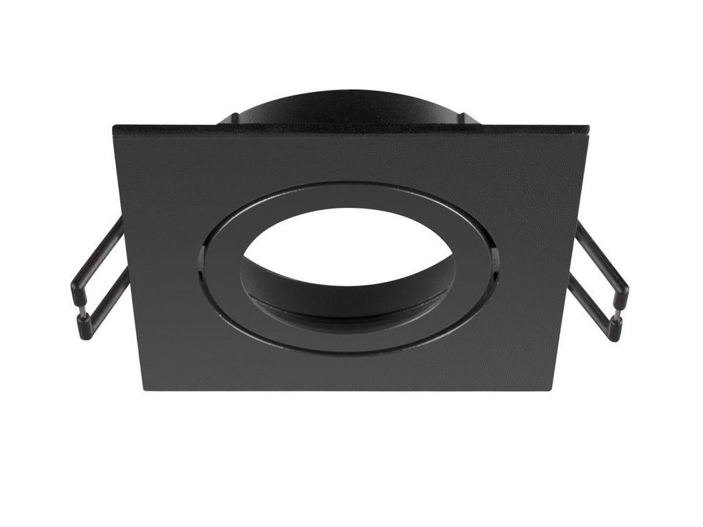 NEW TRIA® 68, ring voor plafondinbouw, L: 8,2 B: 8,2 H: 2,6 cm, IP 20, zwart