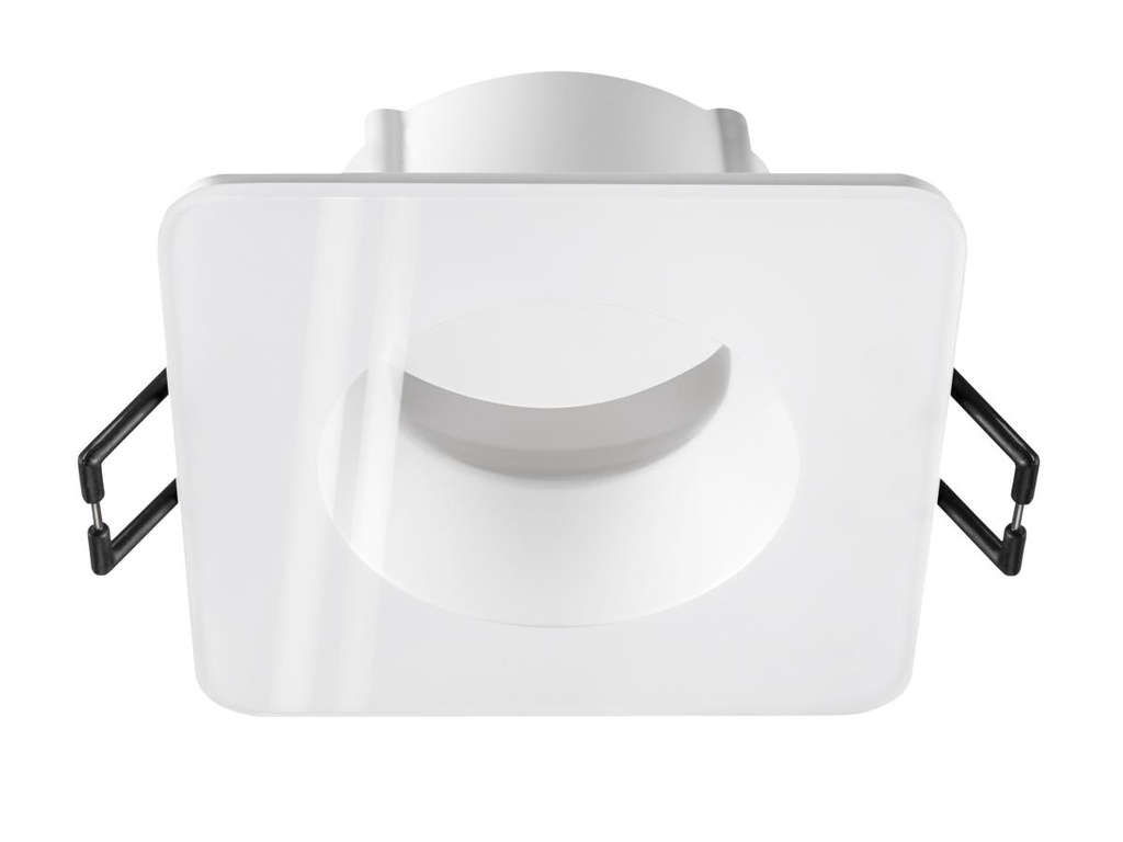 NEW TRIA® 68, ring voor plafondinbouw, L: 8.3 B 8.3 H: 3.55 cm, IP 65, incl. glas, wit