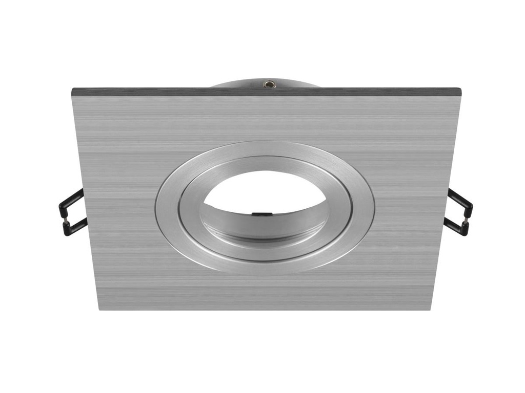 NEW TRIA® 75 XL, ring voor plafondinbouw, L: 11 B: 11 H: 2,6 cm, IP 20, aluminium