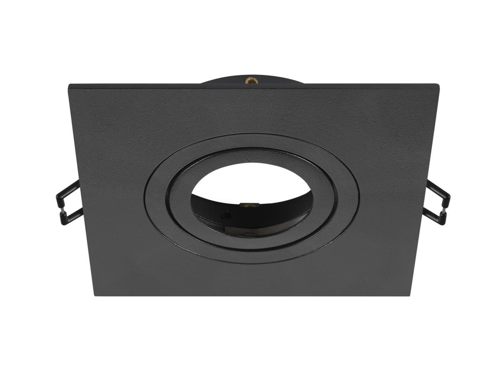 NEW TRIA® 75 XL, ring voor plafondinbouw, L: 11 B: 11 H: 2.6 cm, IP 20, zwart