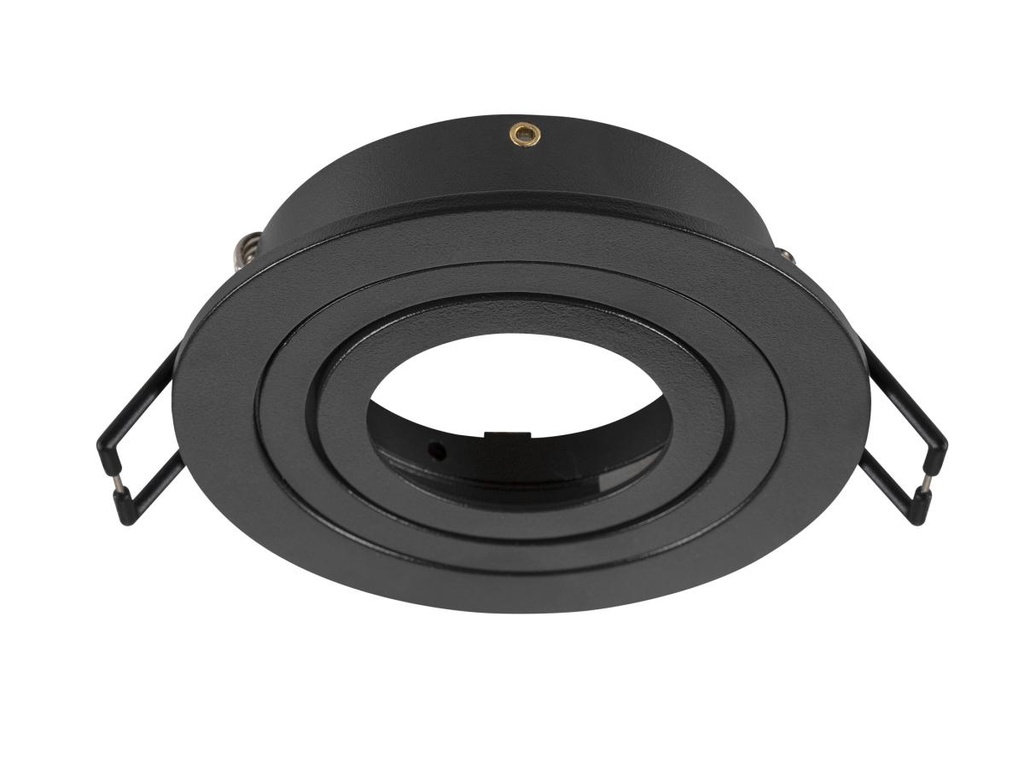 NEW TRIA® 75, ring voor plafondinbouw, D: 9.3 H: 2.6 cm, IP 20, zwart