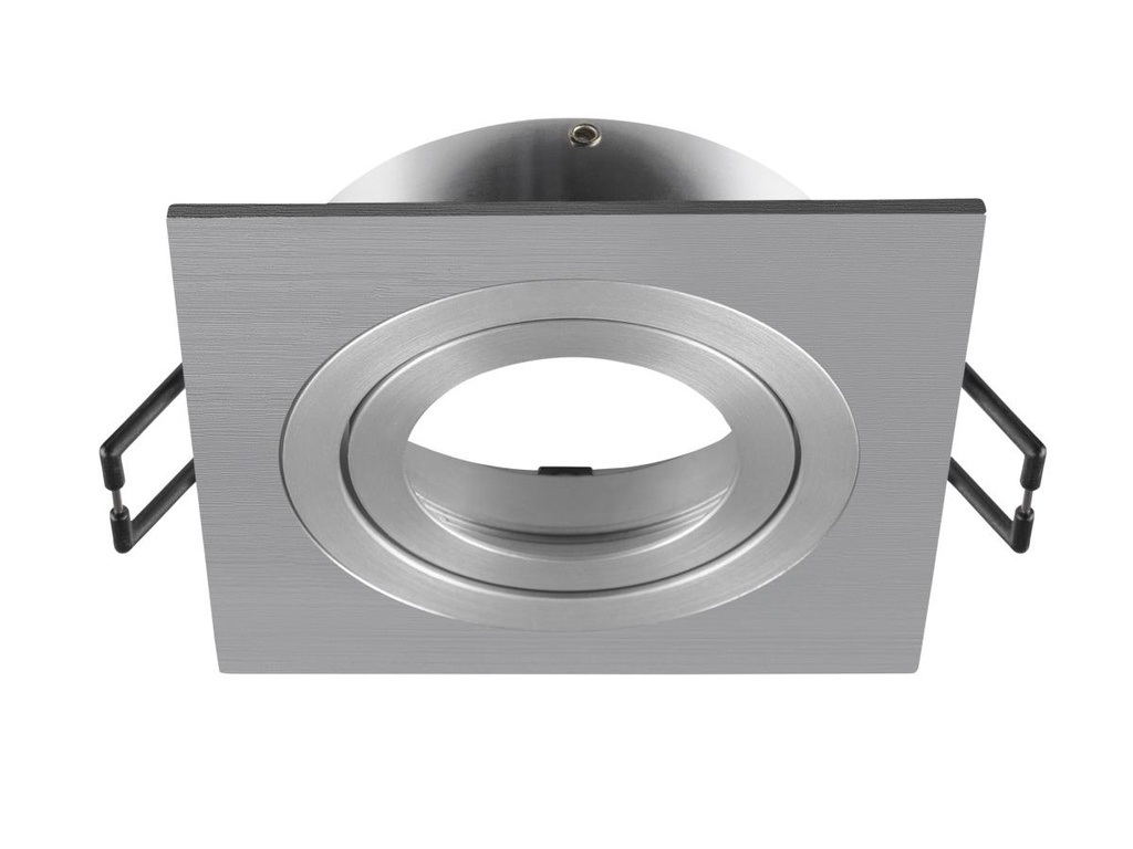 NEW TRIA® 75, ring voor plafondinbouw, L: 9 B: 9 H: 2,6 cm, IP 20, aluminium