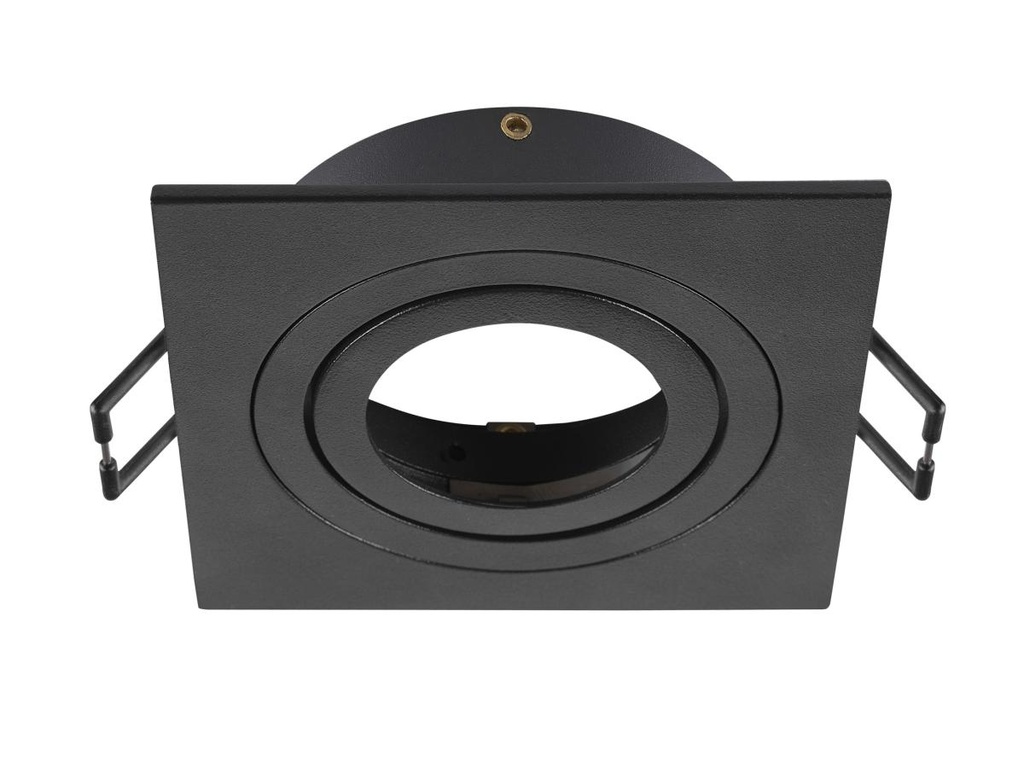 NEW TRIA® 75, ring voor plafondinbouw, L: 9 B: 9 H: 2.6 cm, IP 20, zwart