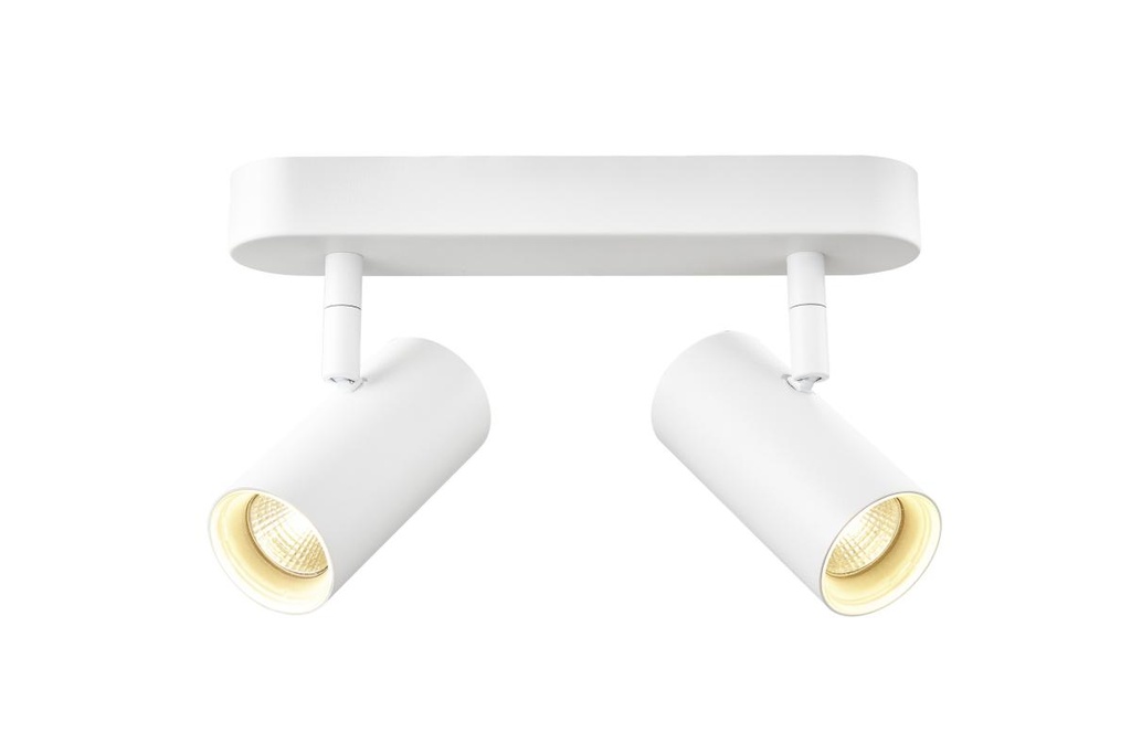 [SLV-1008716] NOBLO®, wand- en plafondopbouwarmatuur, double, rond, 2700K, 12W, PHASE, 32°, wit
