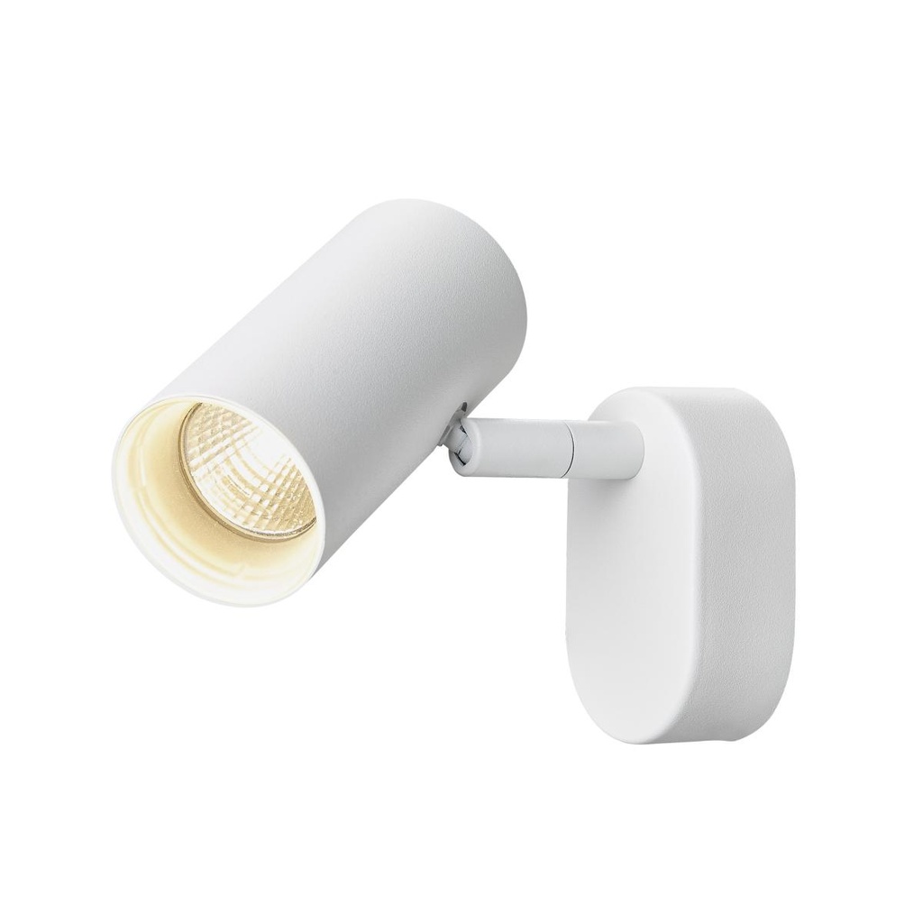 [SLV-1008715] NOBLO®, wand- en plafondopbouwarmatuur, enkel, rond, 2700K, 6W, PHASE, 32°, wit