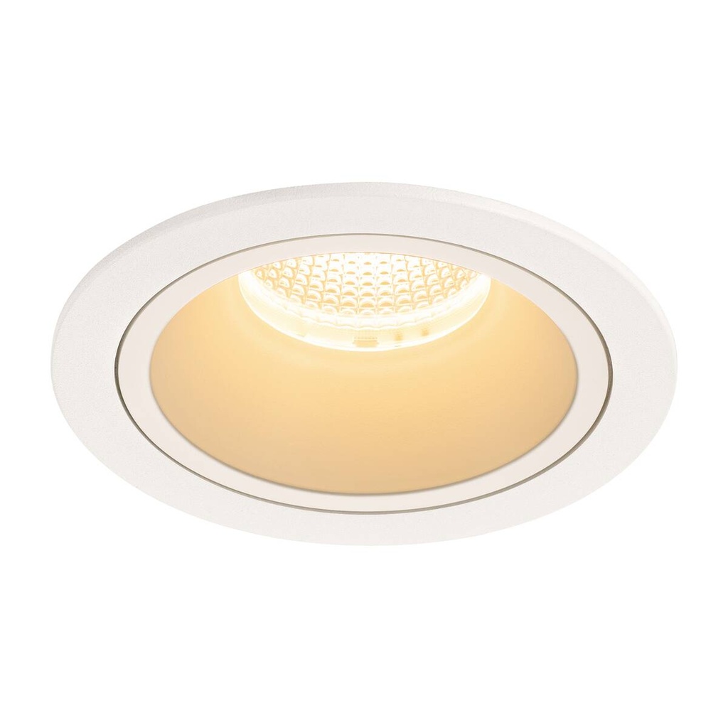 NUMINOS® DL L, indoor led plafondinbouwarmatuur wit/wit 2700K 40°