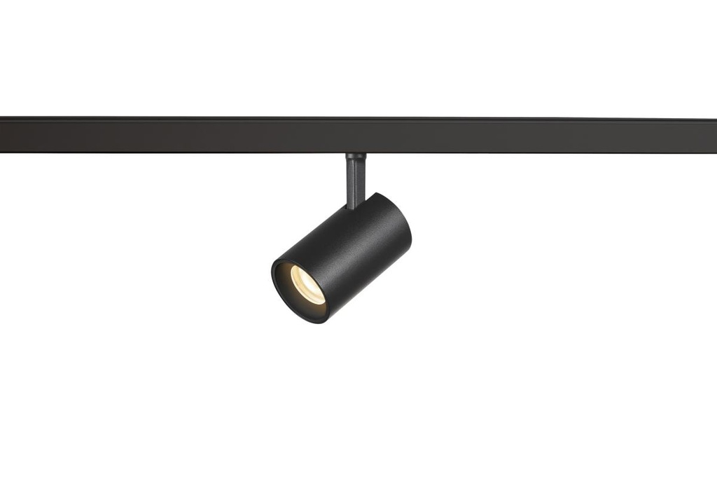 NUMINOS® XS 48V TRACK, DALI, spot, zwart / zwart, 8,7W, 670lm, 3000K, CRI90, 40°