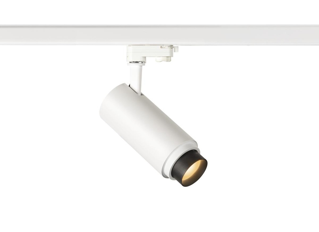 NUMINOS® ZOOM M PHASE, 3-fase spot wit 20W 2700K 15-60°