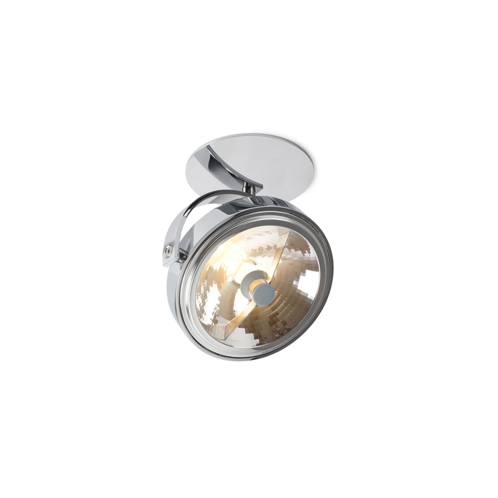 [TRZ-NAGA 1116] Naga WHITE frame + GOLD ring / 230V / GU10 / Bulb excl.