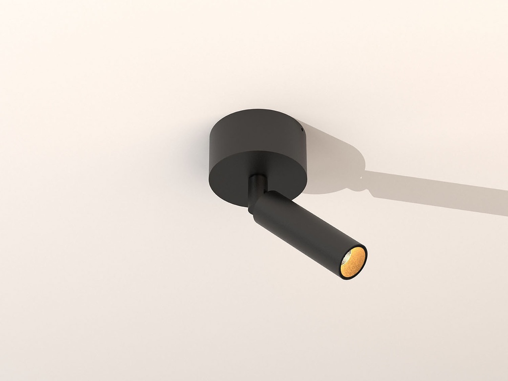 Nobel Elbow 230V 2700K Mains Dimmable Textured Black