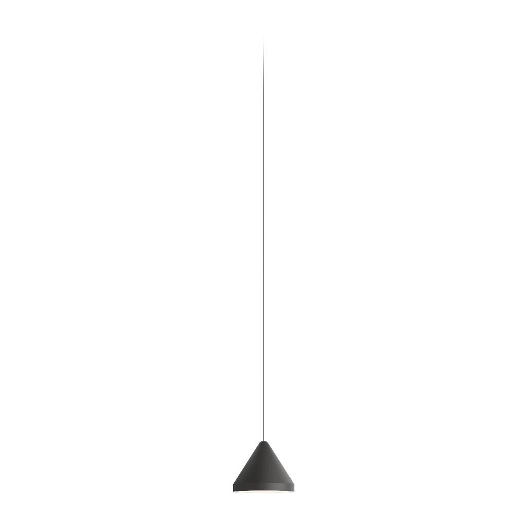 [VIB-566011/1B] North, Pendant, Black, 2700 K, 1-10V, Push
