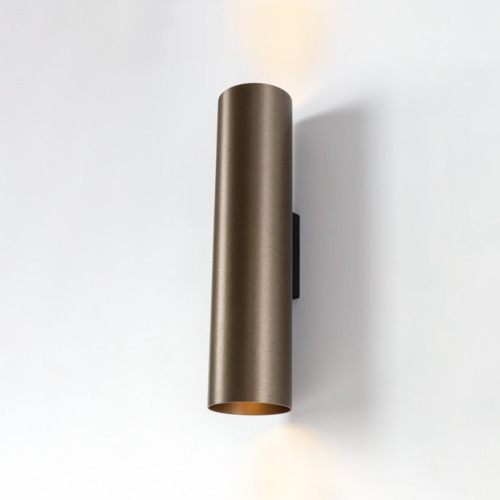 Nude Wall Up/Down 70 2x LED PAR20 E27 2700K Medium Leading Edge/Trailing Edge Bronze Brushed Anodise