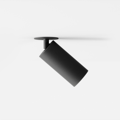 Nyto Semi-Recessed Adjustable 40 1x LED 2700K Medium DE Black Structure