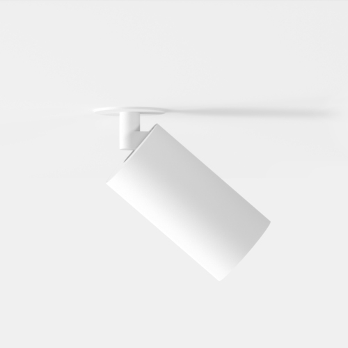 Nyto Semi-Recessed Adjustable 50 1x LED 2700K Medium DE White Structure