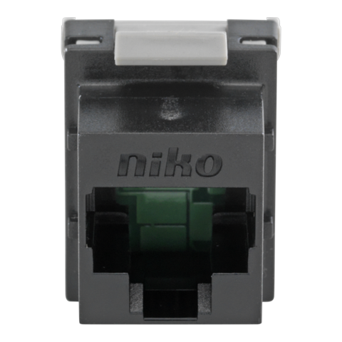 [NIK-650-45061] ONAFGESCHER. RJ45-CONNECTOR UTP CAT. 6 VOOR MAX. 250MHZ