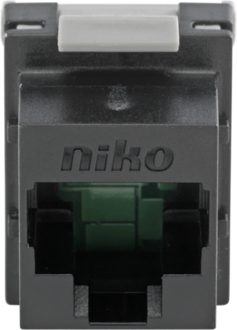 ONAFGESCHER. RJ45-CONNECTOR UTP CAT. 6 VOOR MAX. 250MHZ