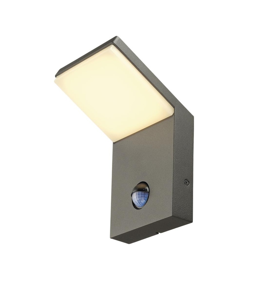 [SLV-232915] ORDI, outdoor wandarmatuur, LED, 3000K, antraciet, met sensor