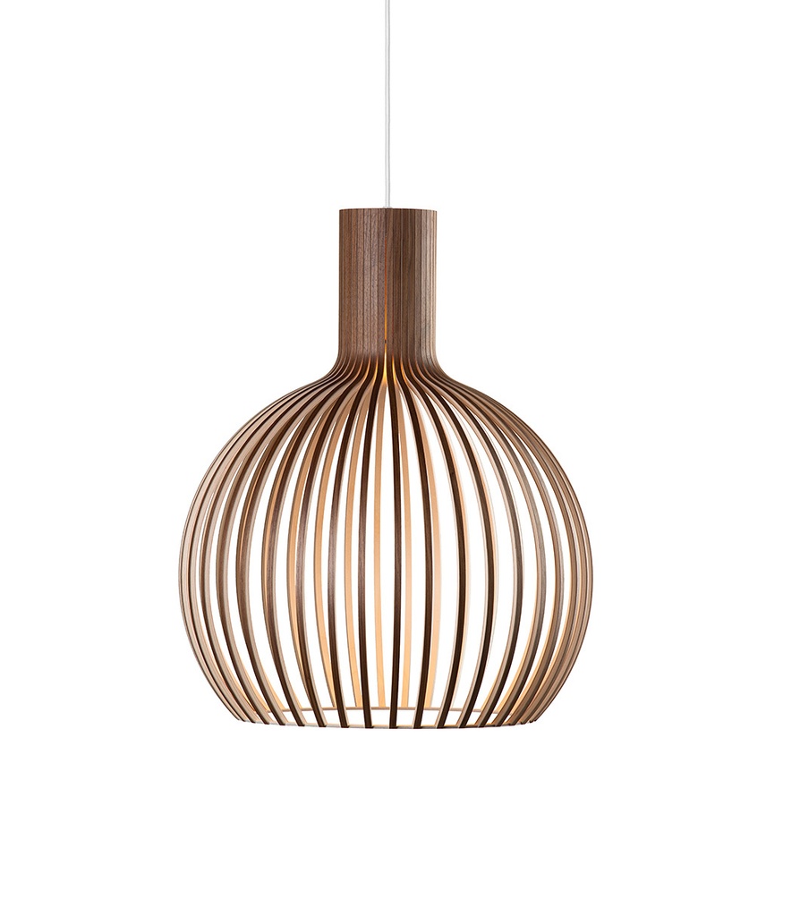 [SEC-OCT4241PENDNT] Octo Small 4241 Pendant Walnut