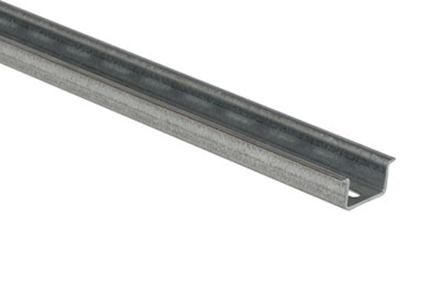 Omega profiel met perforatie / Sendz. Wit / RoHS