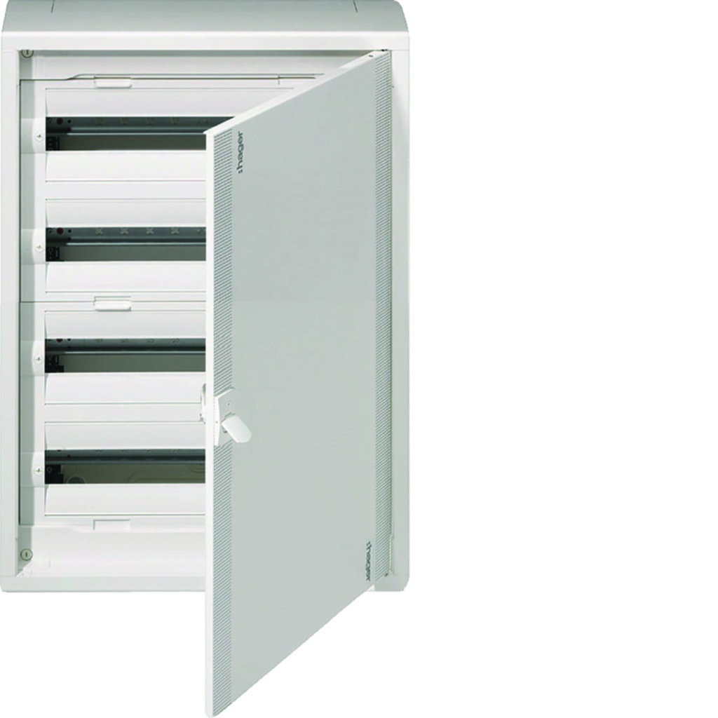 Opbouw verdeelkast vega D 4R. 96M. - volle deur