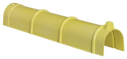 Opbouw, kabelafdekkingen 50 x 55 x 340 - geel